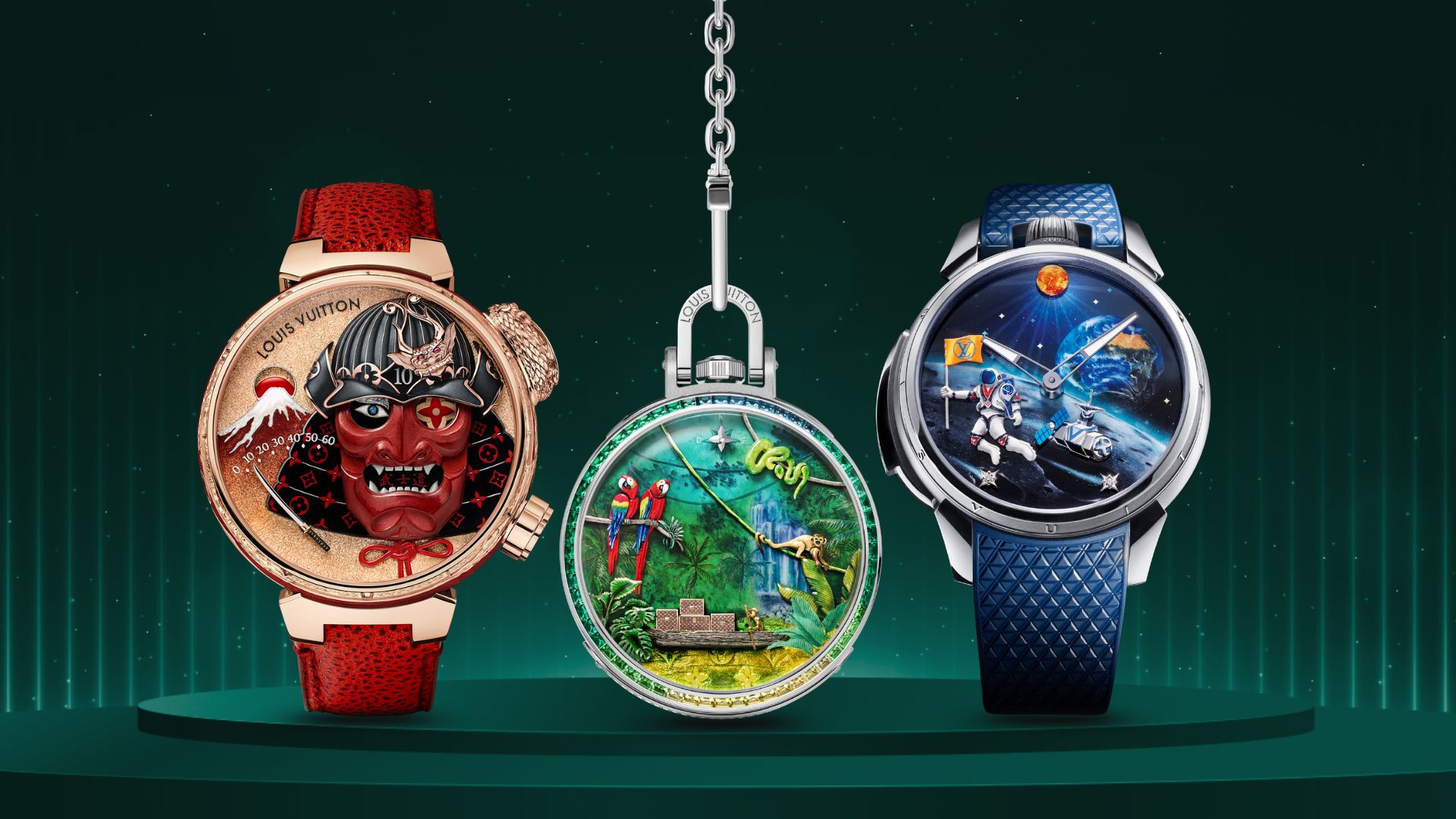 Time Travel: Louis Vuitton Unveils a Trio of Masterpieces
